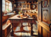 Nonna che gioca con i nipoti in un parco