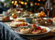 Cenone della vigilia di Natale con piatti tradizionali e moderni