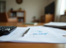 Pensionato che consulta un conto deposito sicuro