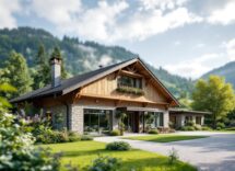 Esterno di Villa Pugno, residenza per anziani in Val Sangone