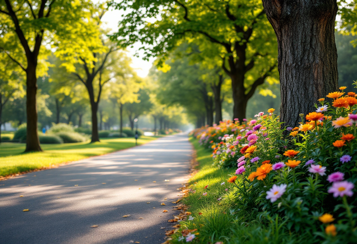 Uomo e donna anziani che praticano attività fisica all'aperto