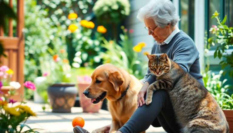 i benefici degli animali domestici per la salute degli anziani 1745903608