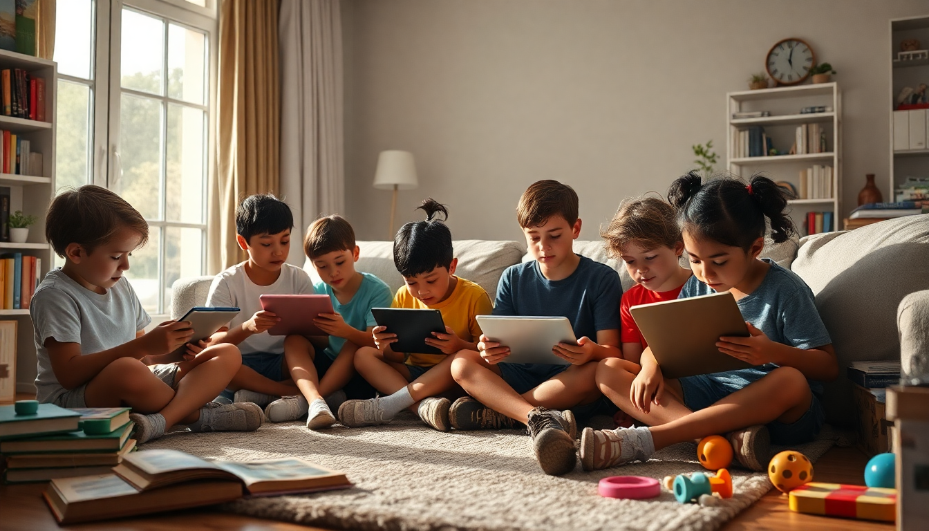 limpatto del tempo davanti agli schermi sulla salute mentale dei bambini 1745529855