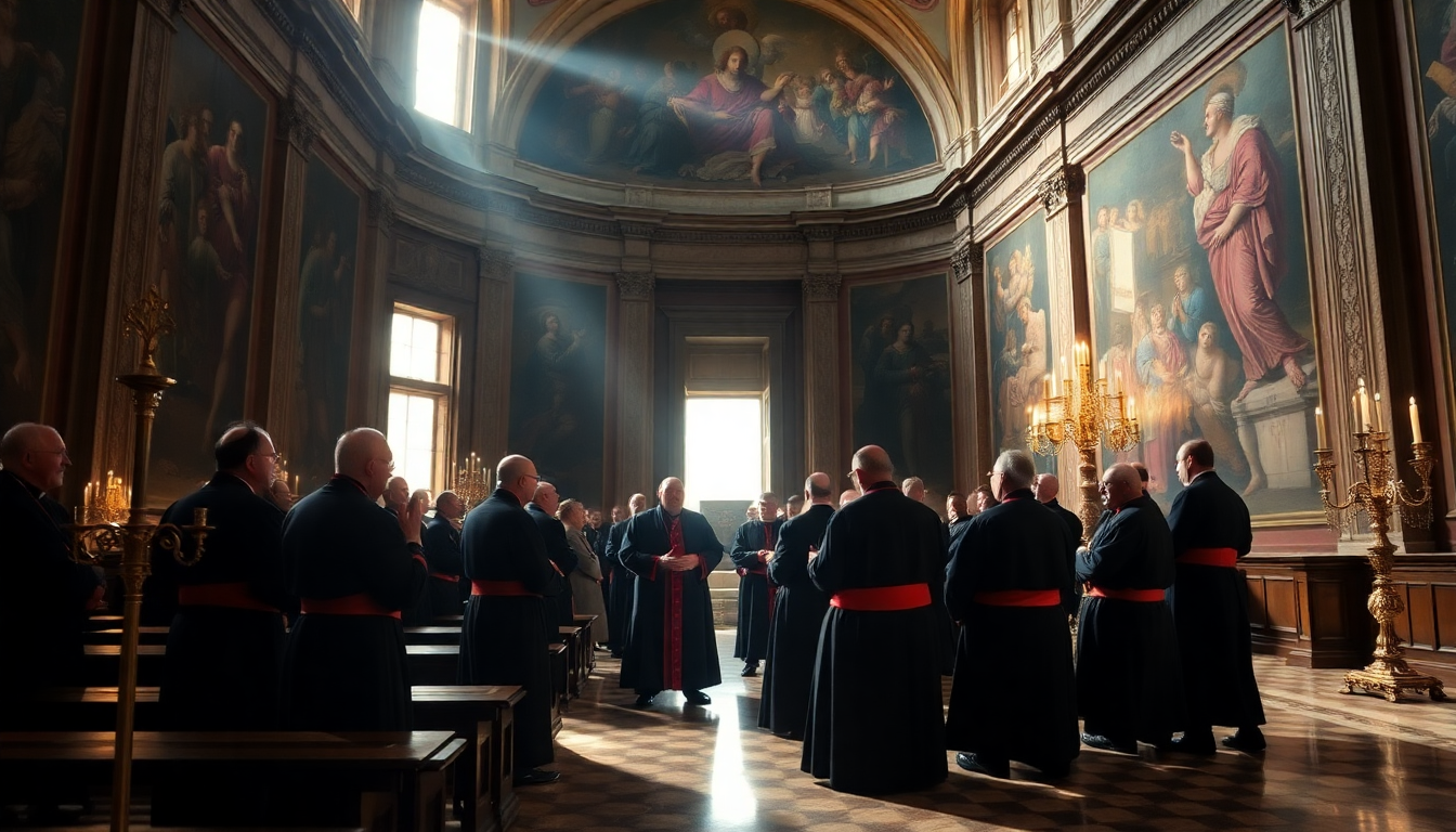 avvicinamento al conclave la preparazione dei cardinali 1746453537