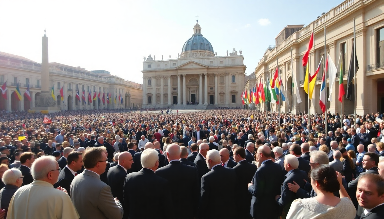 celebrazioni storiche per linizio del ministero di leone xiv 1747535738