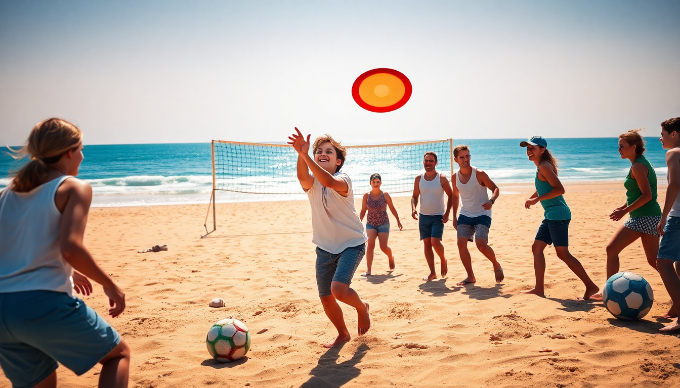 divertimento sulla spiaggia con manni e i suoi giochi 1746314428