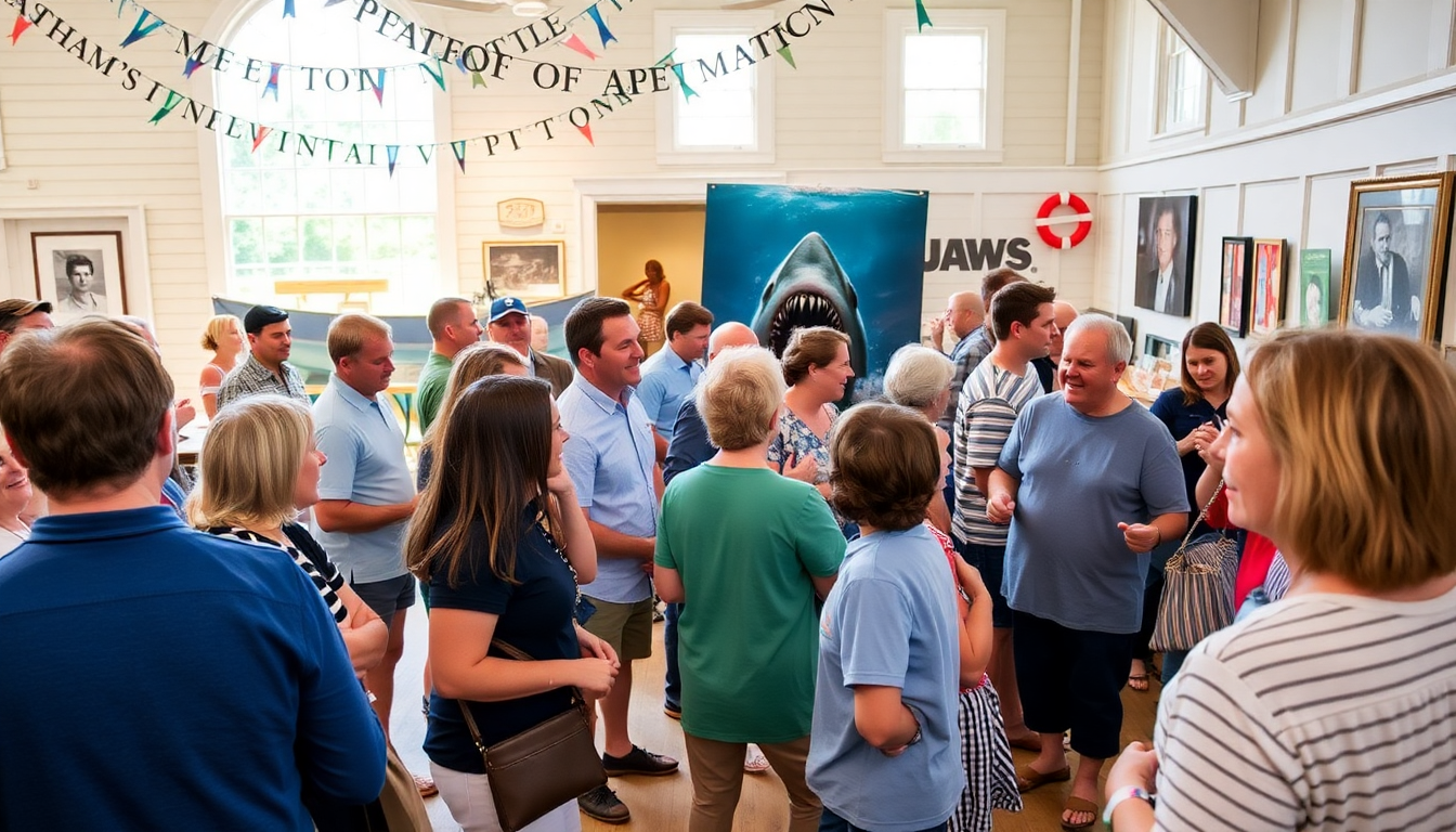 festeggiamenti per il 50 anniversario de lo squalo 1748359892