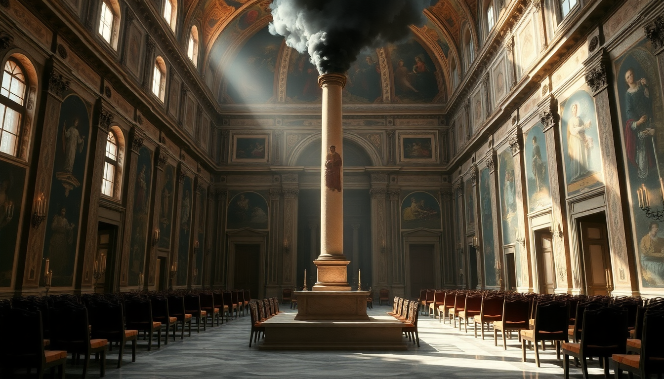 il conclave attesa e fumata nera dalla cappella sistina 1746679925