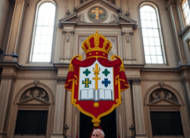 il nuovo stemma e motto di papa leone xiv 1746911152