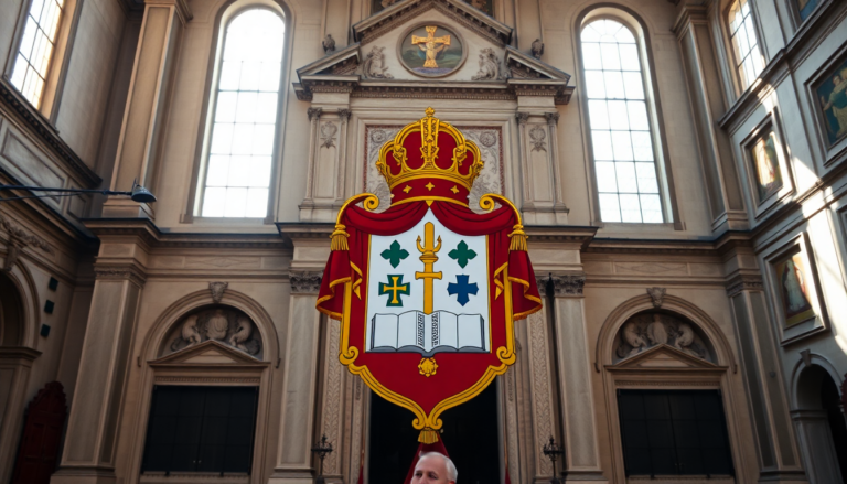 il nuovo stemma e motto di papa leone xiv 1746911152