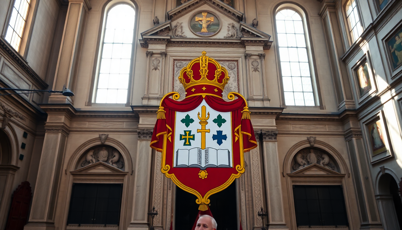 il nuovo stemma e motto di papa leone xiv 1746911152