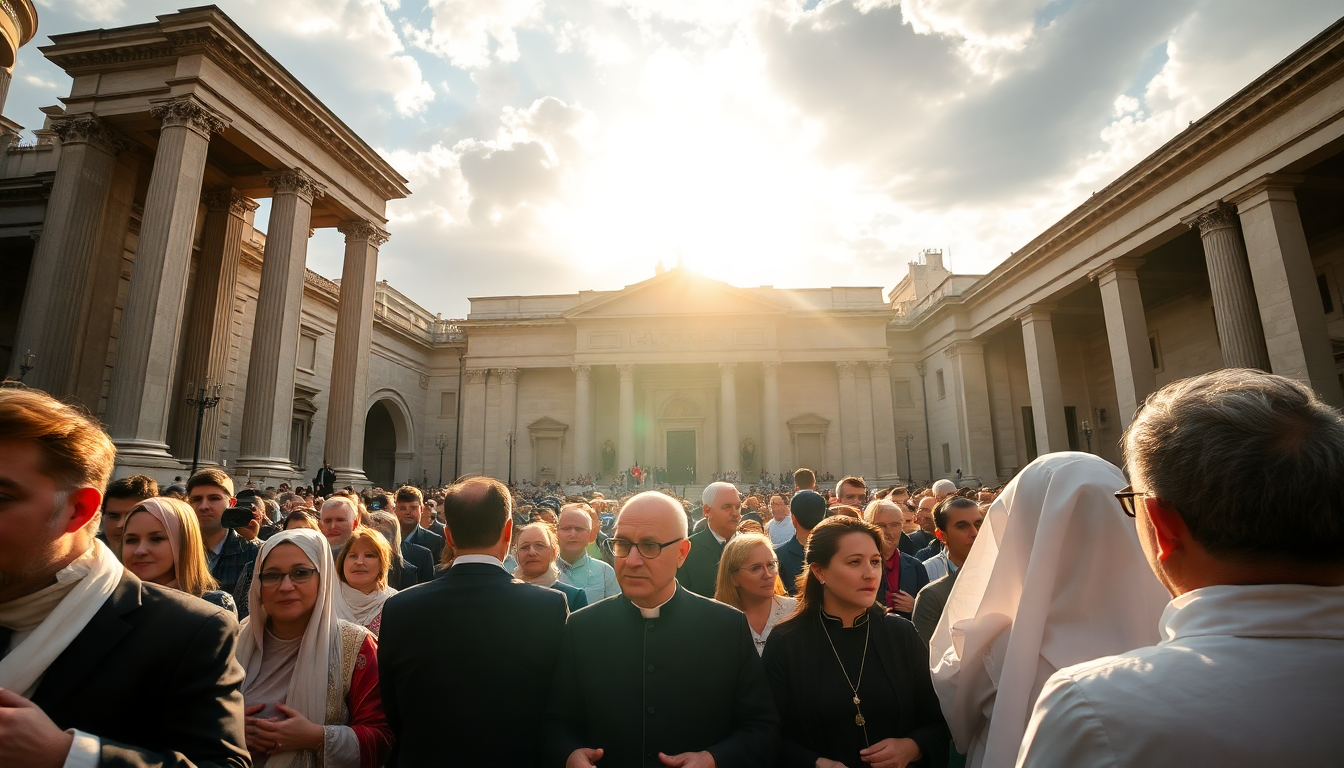 la celebrazione di leone xiv un messaggio di fede e amore 1747804060