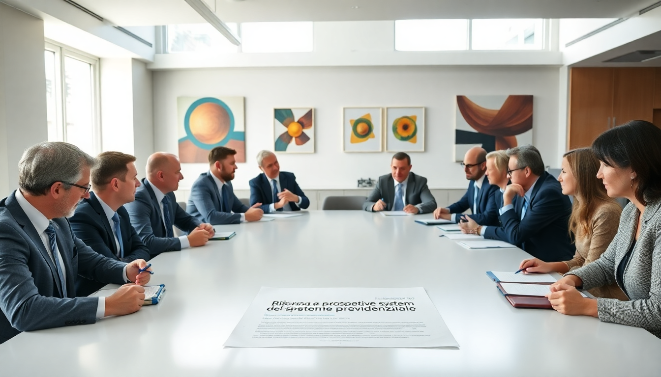 nuovo gruppo di lavoro per la riforma del sistema previdenziale 1746657024
