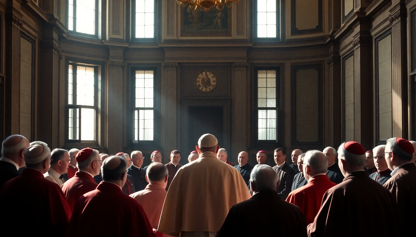 papa leone xiv incontra la conferenza episcopale italiana 1748009741