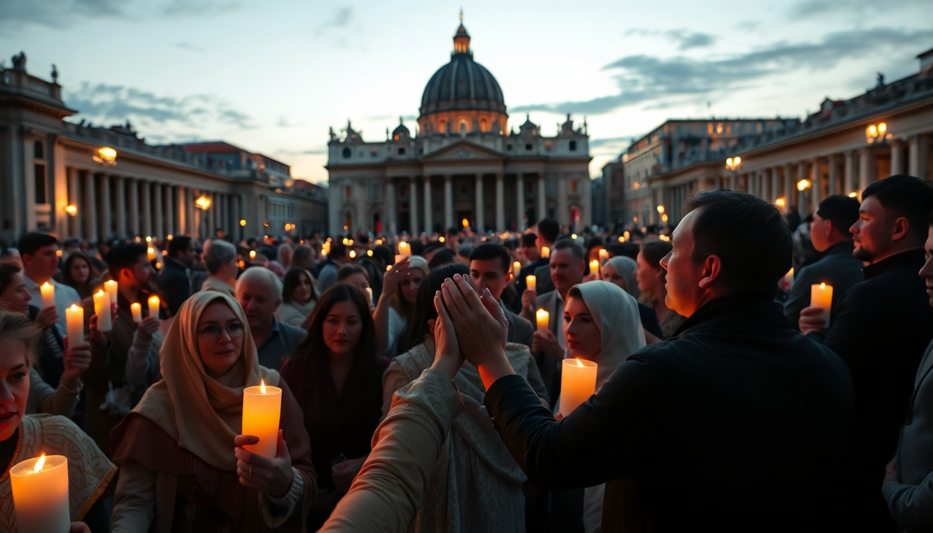 papa leone xiv si insedia e abbraccia roma 1748185358