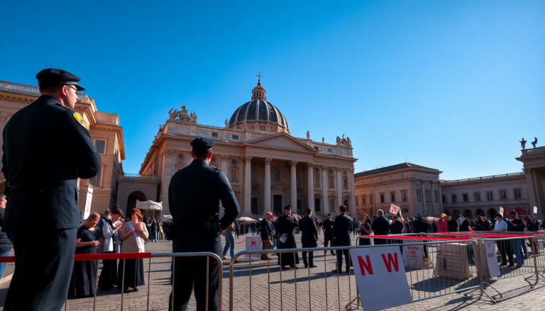 preparativi per il conclave sicurezza e fede a roma 1746559630