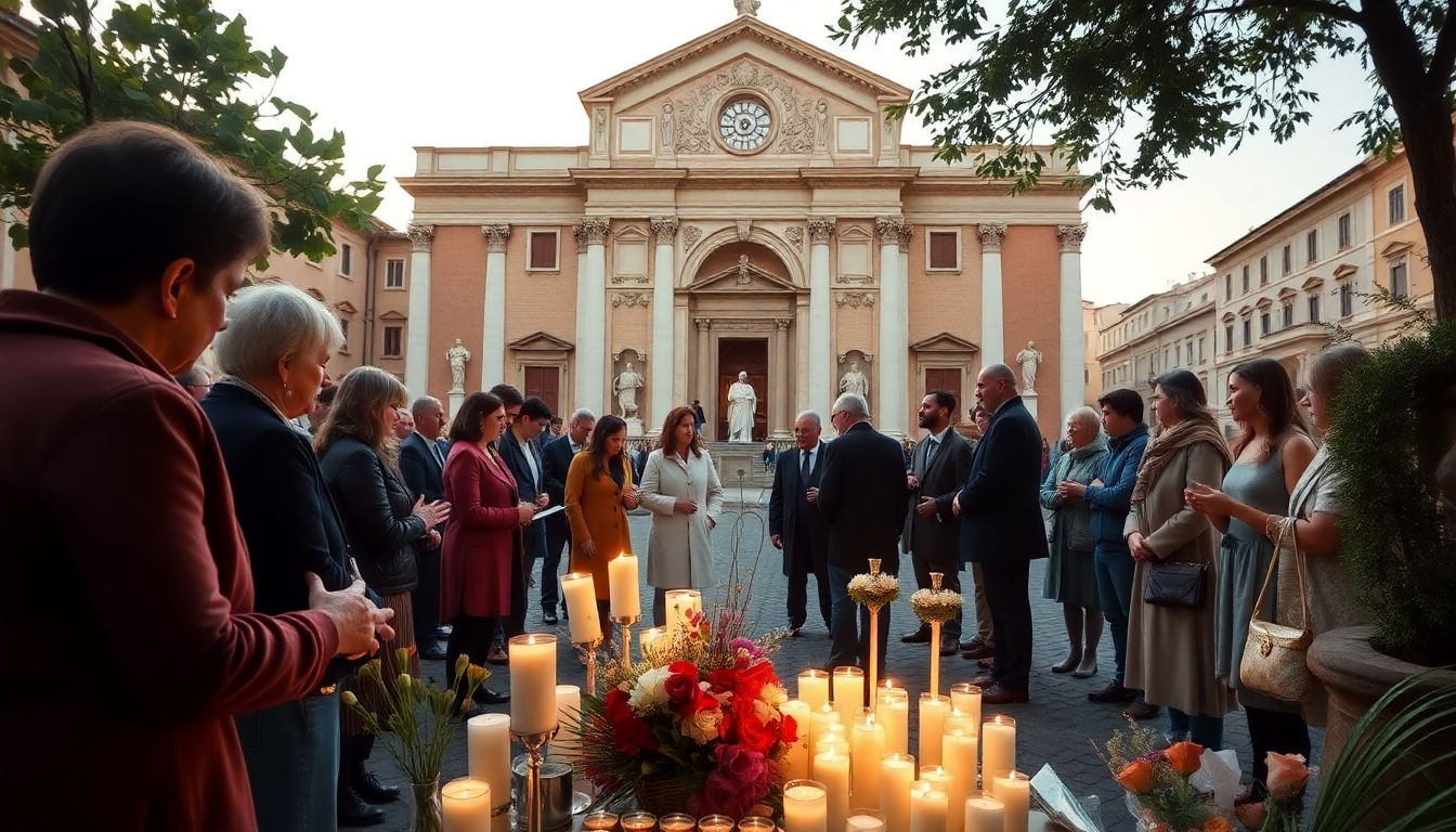 un momento di riflessione alla basilica di santa maria maggiore 1746585243