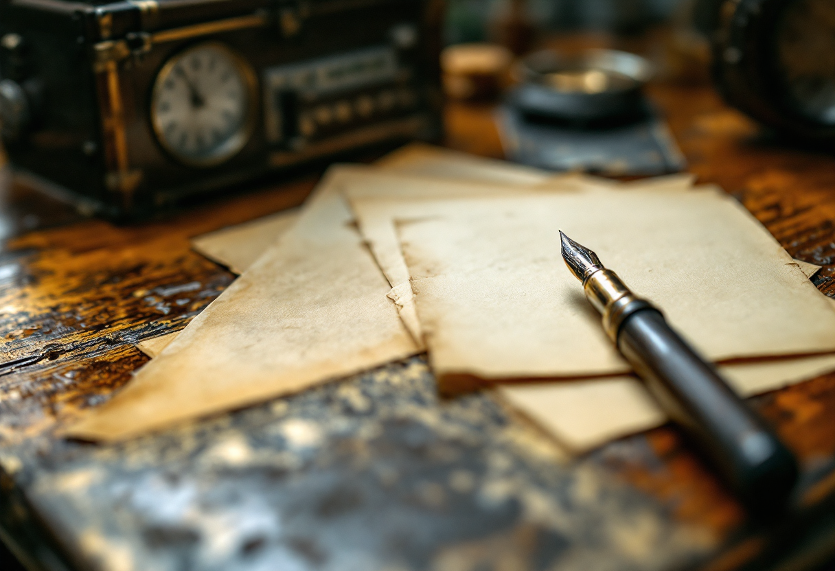 Anziano che scrive a mano per migliorare la salute cognitiva