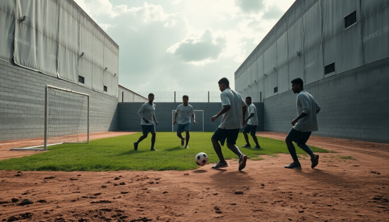 germano come il calcio ha trasformato la vita in carcere nel 2025 1749978566