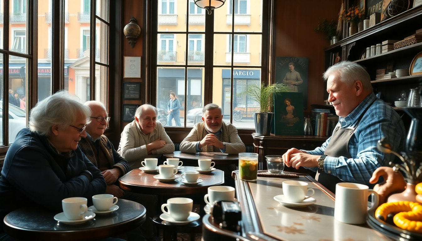 il bar di ventimiglia sorprende i pensionati con caffe gratis in segno di gratitudine 1749571529