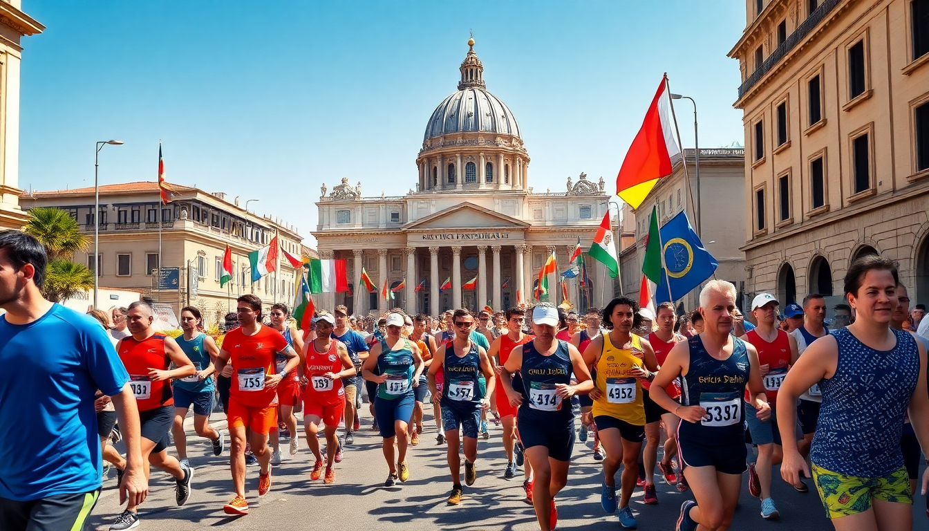 il pellegrinaggio degli sportivi a roma celebra la croce degli atleti nel 2025 1749923666