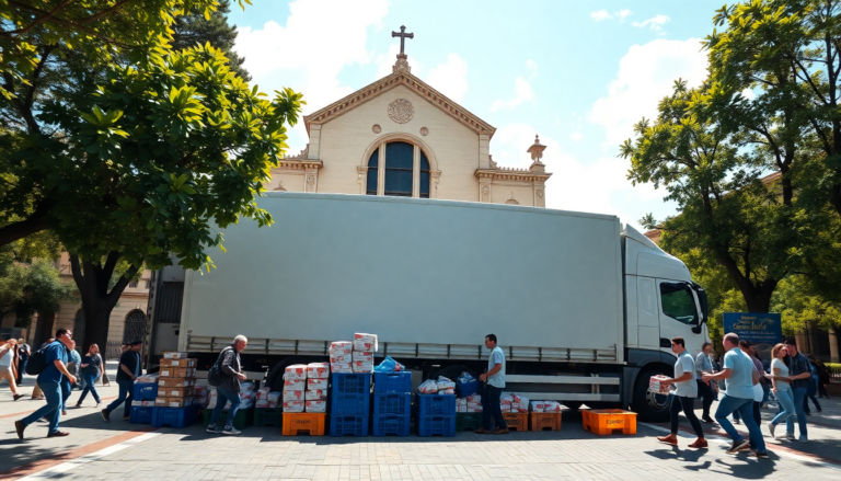 la generosita del papa un tir carico di aiuti umanitari per lucraina 1749791486