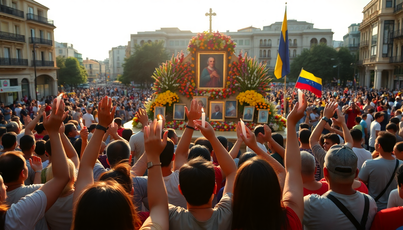 santi venezuelani un messaggio di speranza per il mondo 1751153233