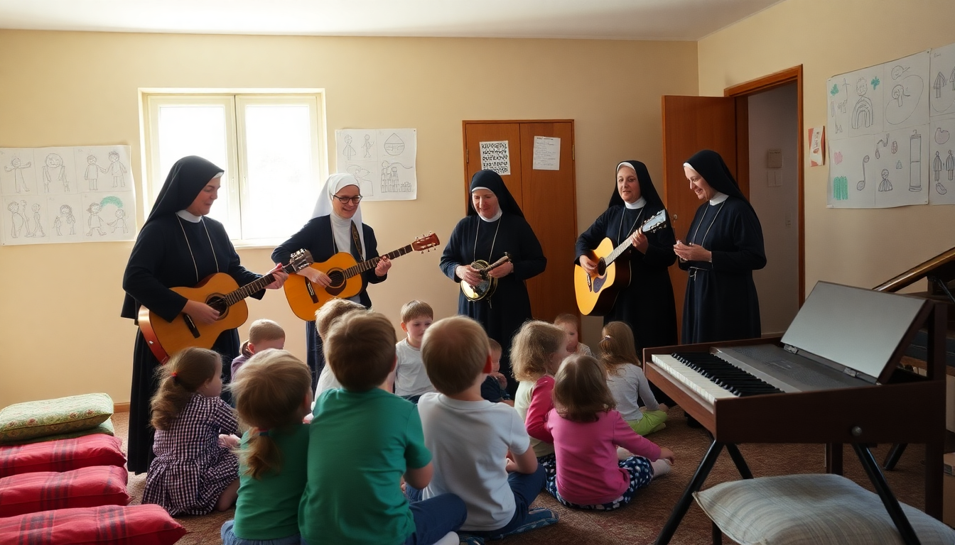 come le suore francescane portano speranza attraverso la musica in ucraina 1751545605