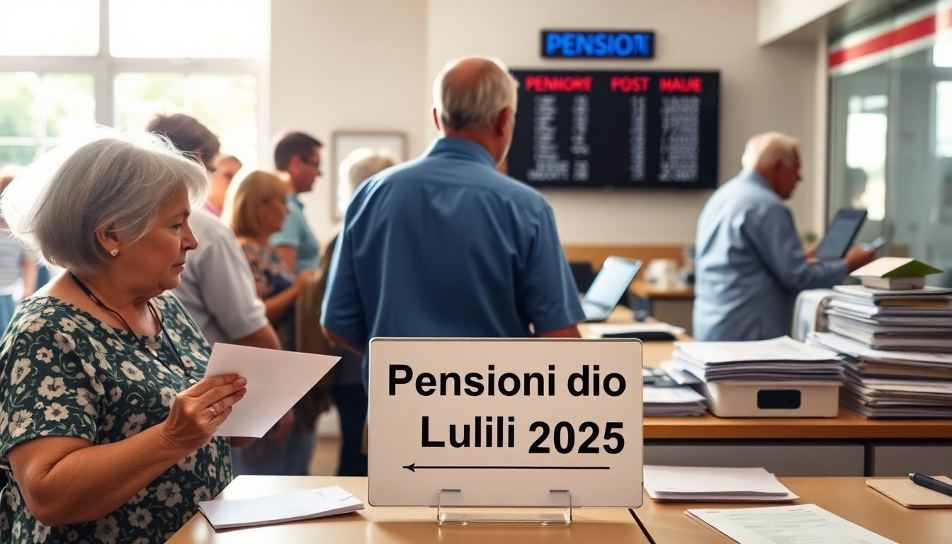 cosa aspettarsi dalle pensioni di luglio 2025 1751394900
