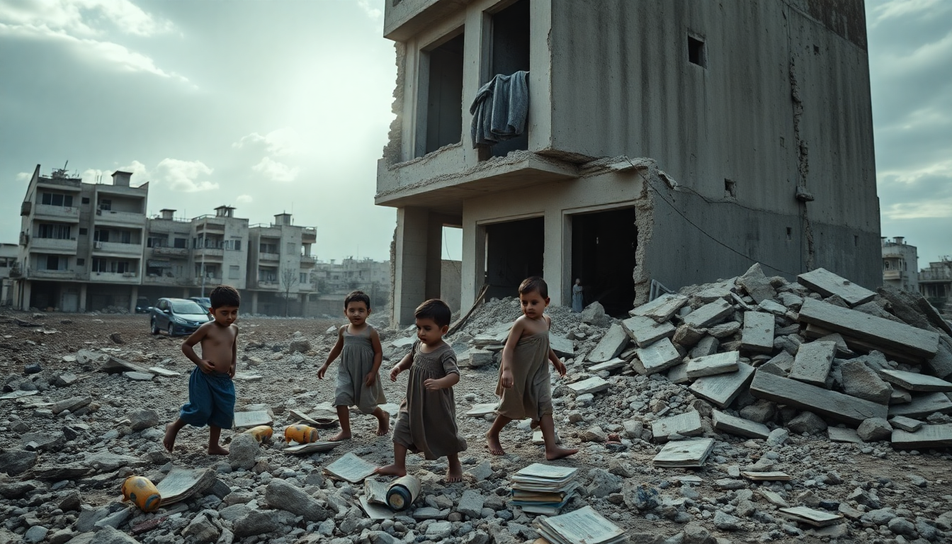 gaza la sofferenza infantile e la necessita di un intervento globale 1752247313