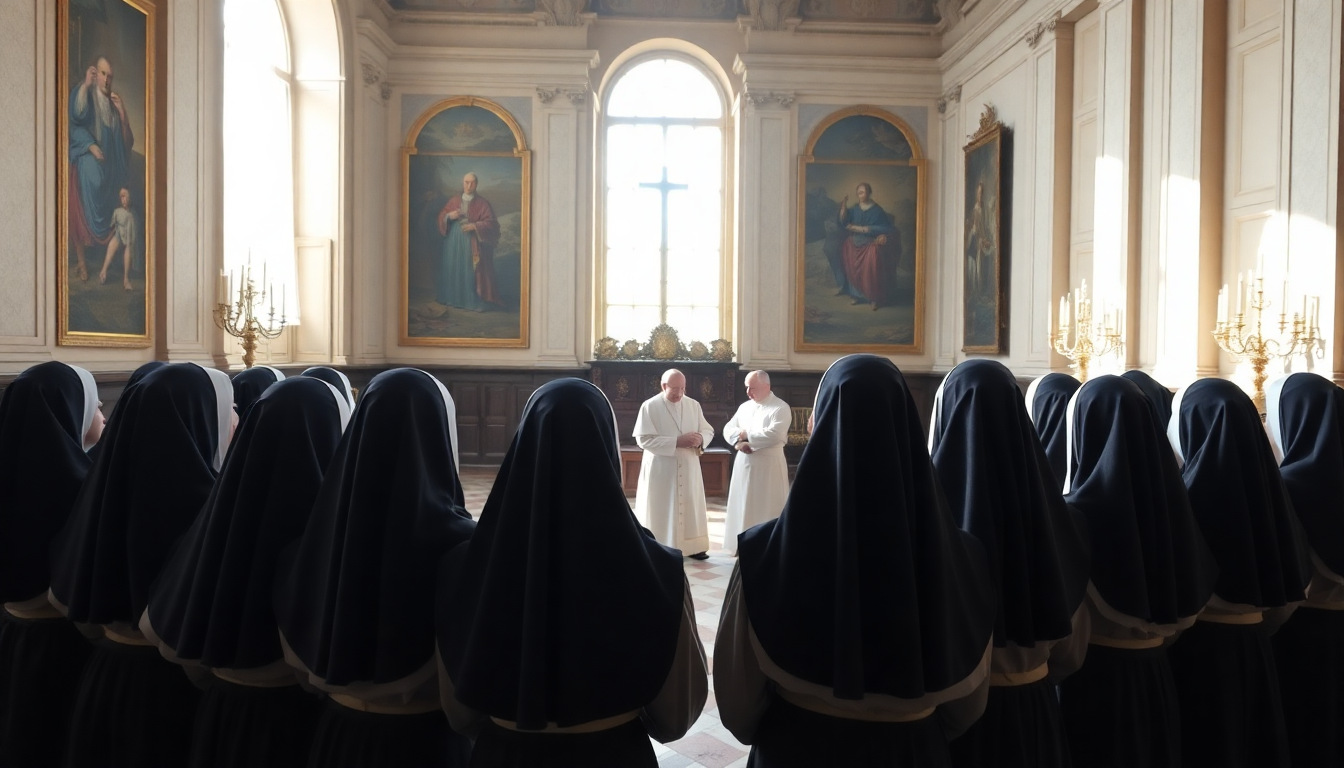 il messaggio di papa leone alle suore agostiniane servizio e missione 1751878924