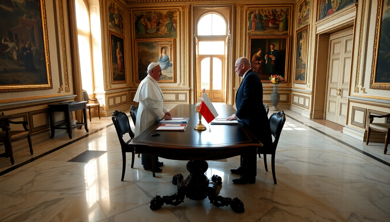 il significato dellincontro tra il papa e il presidente polacco 1751582664