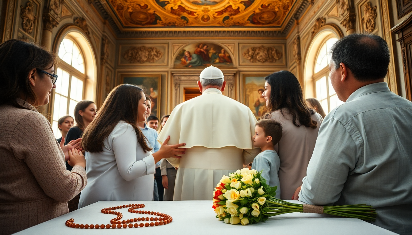 la bellezza dellinnocenza in un incontro con papa leone xiv 1752717295