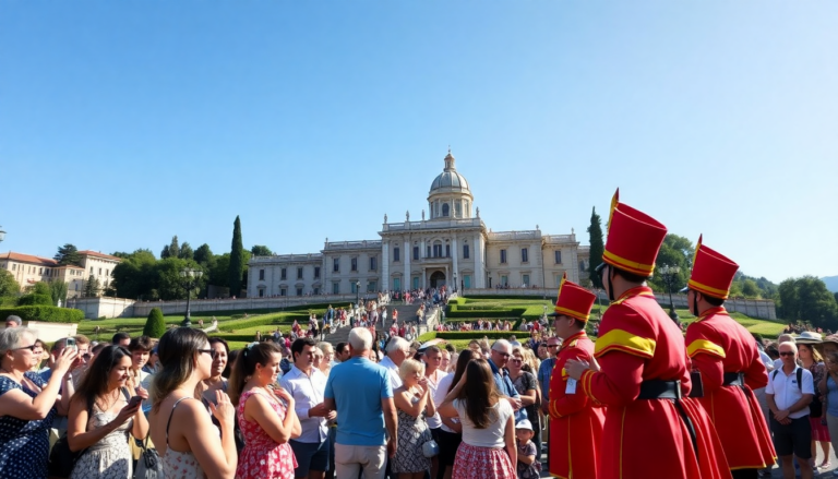 laccoglienza di papa leone xiv a castel gandolfo 1751823571