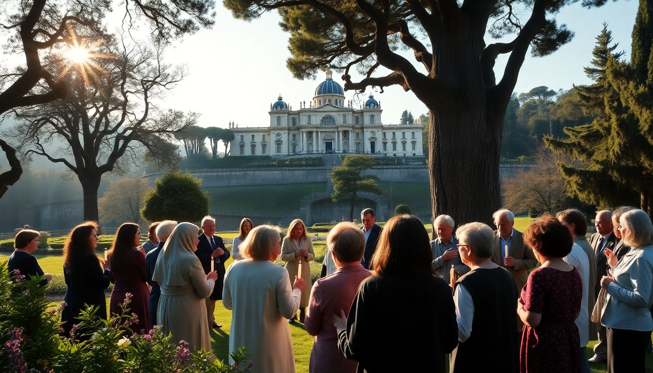 papa leone xiv a castel gandolfo messaggi di pace e custodia del creato 1752448280