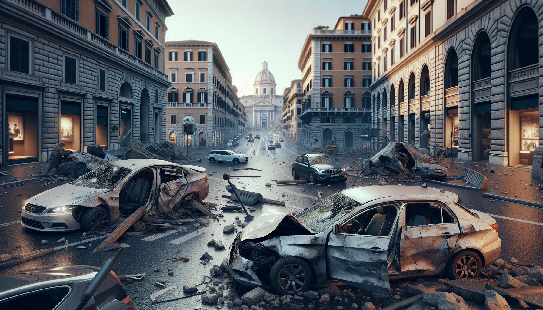 Esplosione a Roma durante l'attacco al giornalista Ranucci
