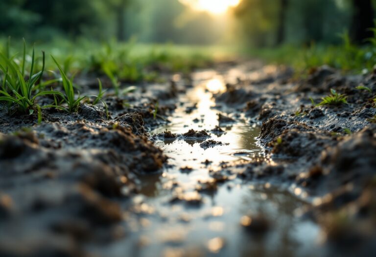Soccorritori in azione durante il maltempo in Friuli