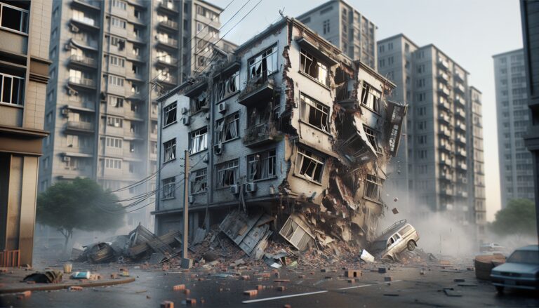 Immagine dell'esplosione a Rivarolo Canavese con soccorsi