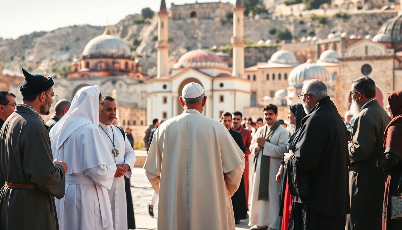 papa leone xiv in turchia e libano un viaggio per lunita dei cristiani 1764083908
