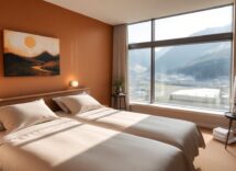 camera doppia con bagno moderno e vista panoramica in valle aurina 1768881014