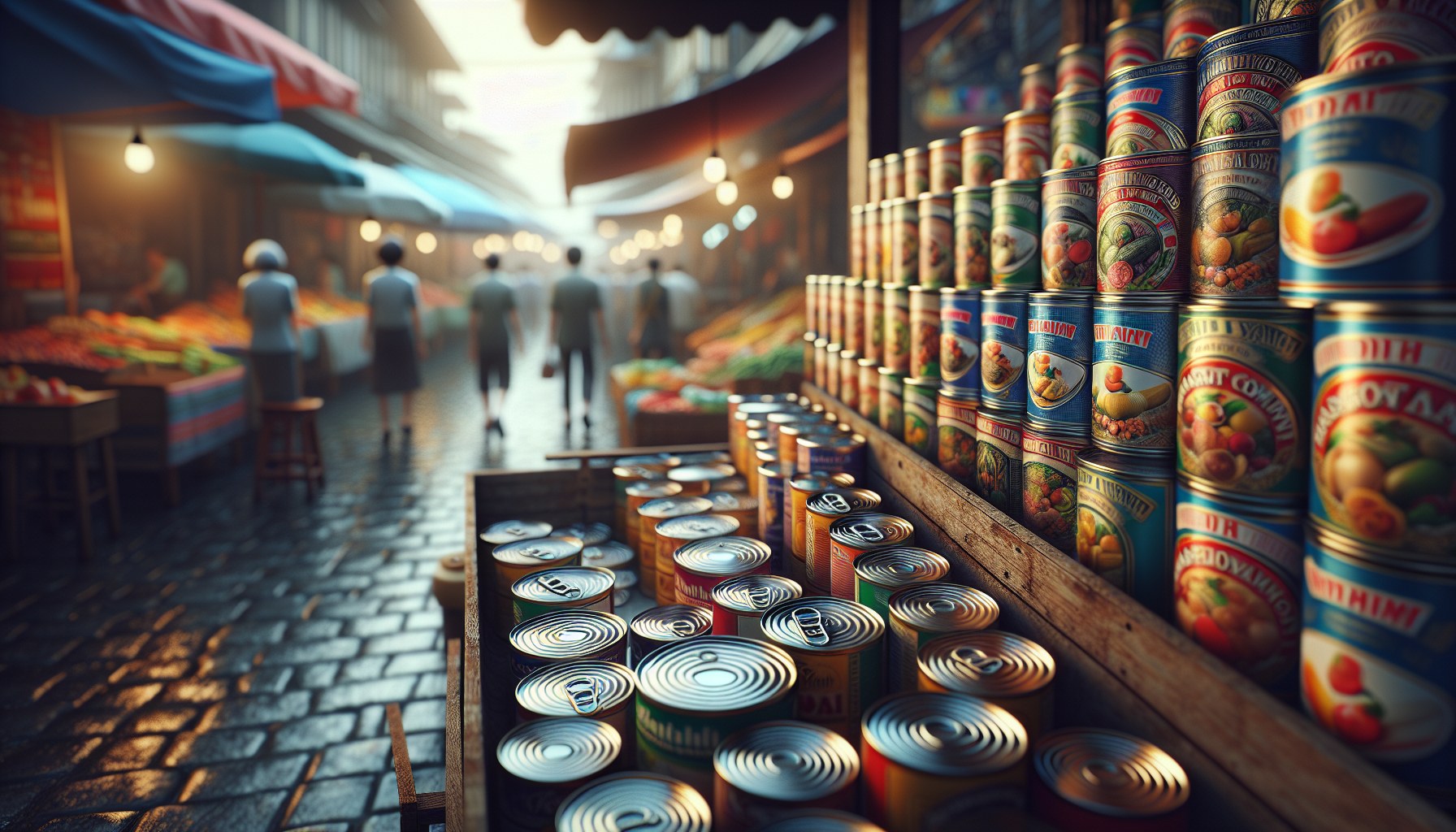 Immagine che illustra il bisfenolo A nelle lattine alimentari