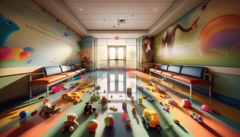 Bambino in ospedale dopo trapianto cardiaco