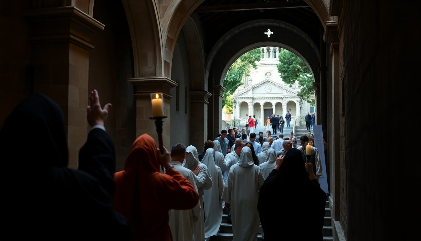 processione da san anselmo a santa sabina il ritorno della statio quaresimale presieduta dal papa 1771436328